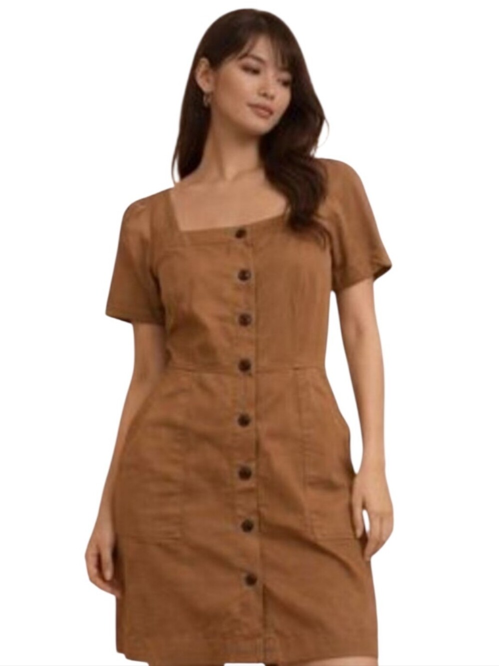 Adorable Ann Taylor LOFT Emory Brown Sheath Dress